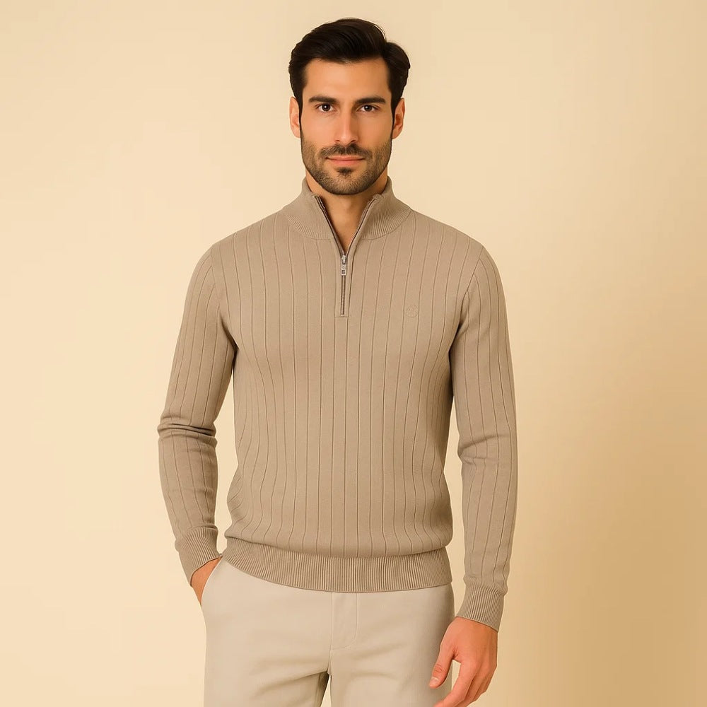 Sweater Verri Men’s High Collar with Zipper