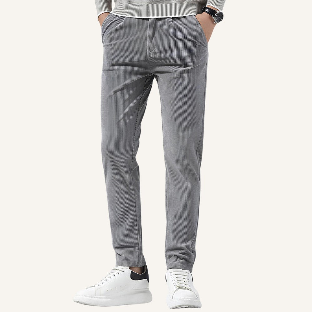 Pants Versailles Men’s Slim Fit Velvet