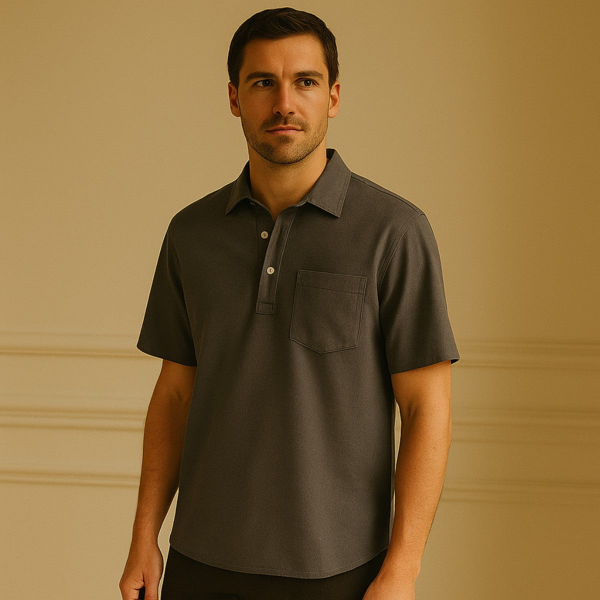 Polo Shirt Casablanca Linen