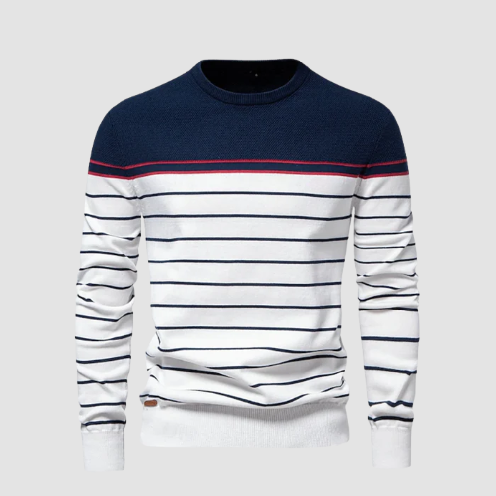 Striped Crew Neck Jumper