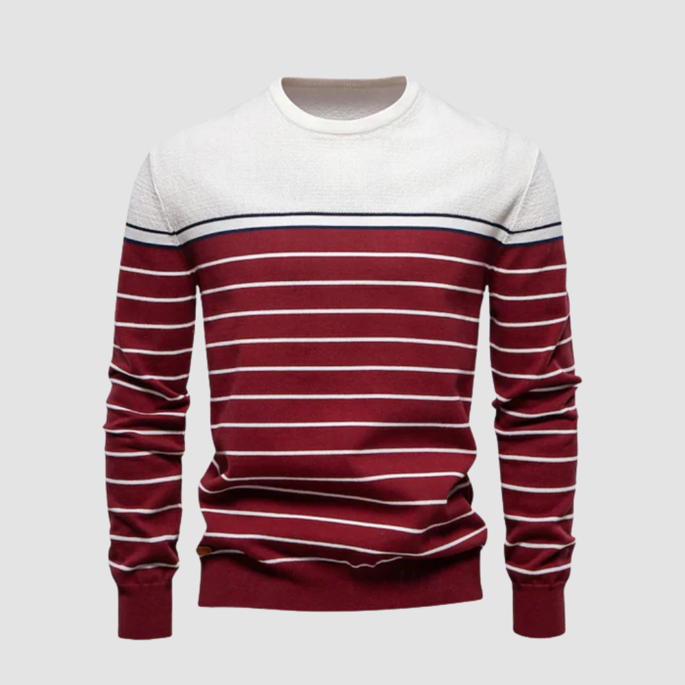 Striped Crew Neck Jumper