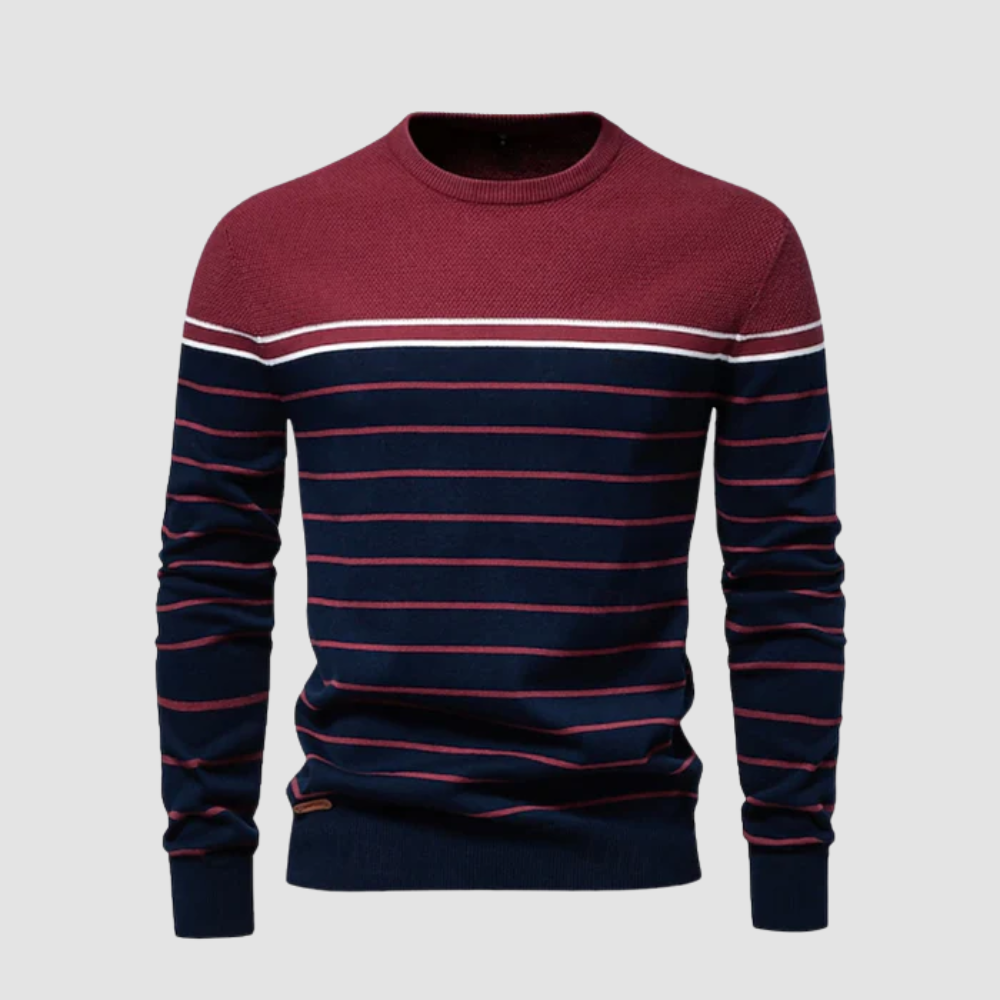 Striped Crew Neck Jumper