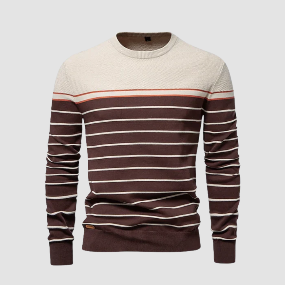 Striped Crew Neck Jumper