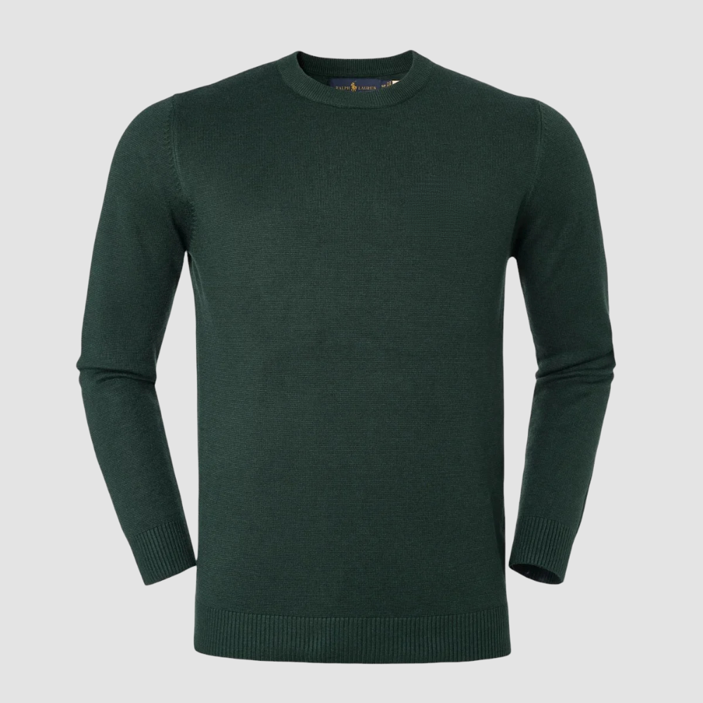 Fine Knit Crew Neck Jumper