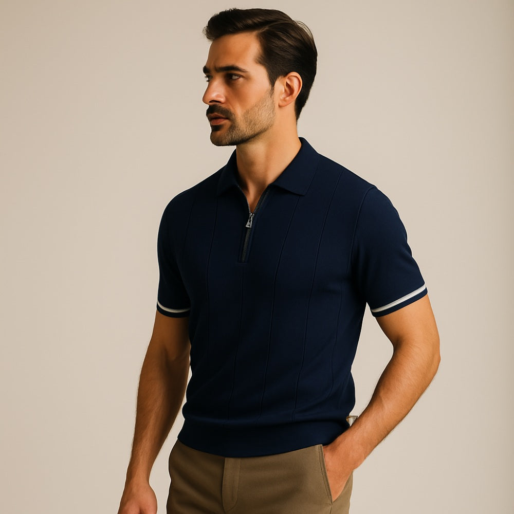 Polo Shirt Vissori Men’s Half-Zip