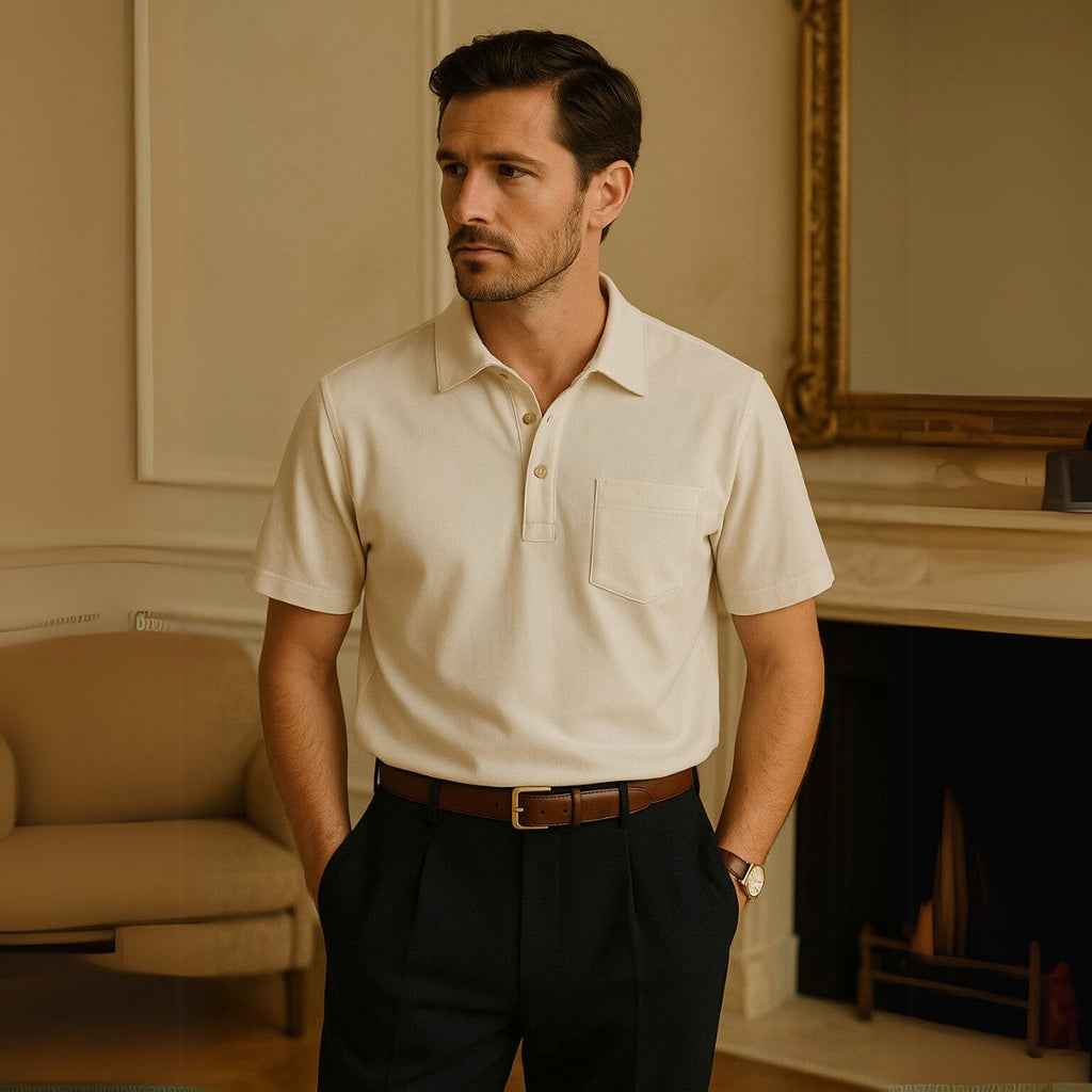 Polo Shirt Casablanca Linen