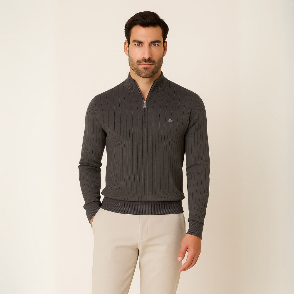 Sweater Verri Men’s High Collar with Zipper